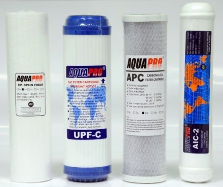 Комплект картриджей,Aquapro KIT (ЭФГ, UPF, APC, AIC2)