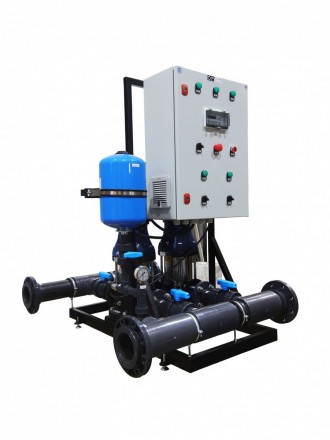 Насосная станция AWT Серия 2V - 2V2,5-16/100-50 (Н - 50-100 м; Q- 2,5-8 м3/ч; Р-4,4 кВт)