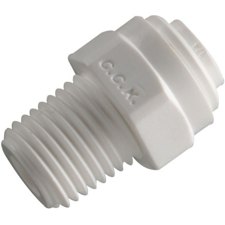 Фиттинг прямой 1/2&quot;-1/2&quot;(трубка-резьба) 8 MC 8