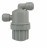 Механический фильтр 3/8&quot;-3/8&quot; (трубка-трубка) Корея (ADMF0606)