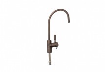 Кран 7,5 см с керамическим переключателем - silver (F-09-2BC-L-R)