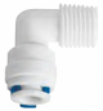 Фитинг угловой 3/8&quot;-1/4&quot; (трубка-резьба) QT-11B Naturewater