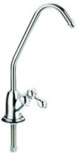 Кран 7,5 см с керамическим переключателем - silver (F-07-2BC-L SILVER 1/4&quot;)