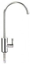 Кран 7,5 см с керамическим переключателем - silver (F-09-2BC-L)