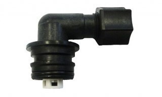 Н4613 Уголок реагентной линии Clack Corp BLFC 3/8&quot; Tube (НЕ в сборе)