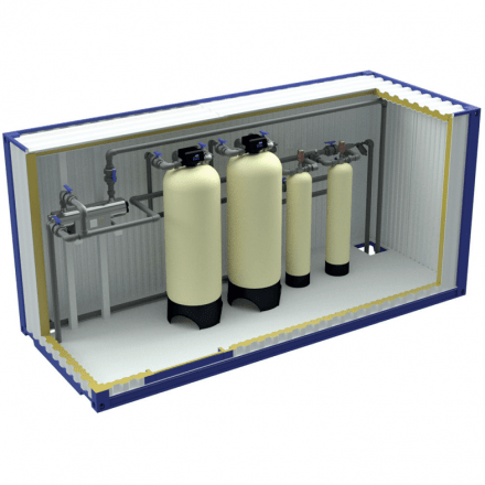 Блочно-модульные станции AWT CP, 20 B