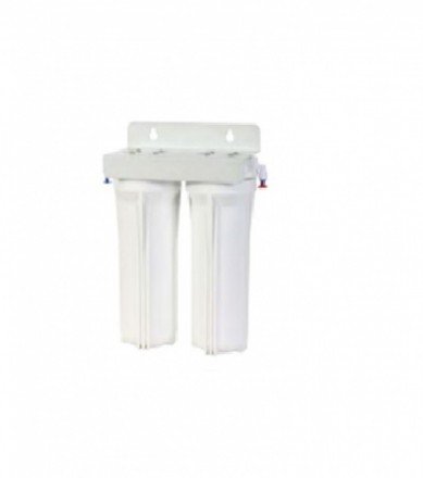 Колба фильтра AWT Premium SL10 - 1&quot; (PR202, белая двойная)