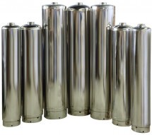 SS304-1254-2,5&quot; Aquapro Нерж. корпус D30.48xH138, толщина стенки 2мм