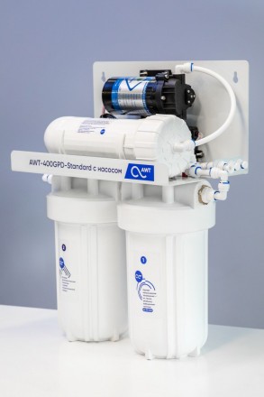 Система обратного осмоса AWT Standard с насосом RO-400 (до 400GPD)