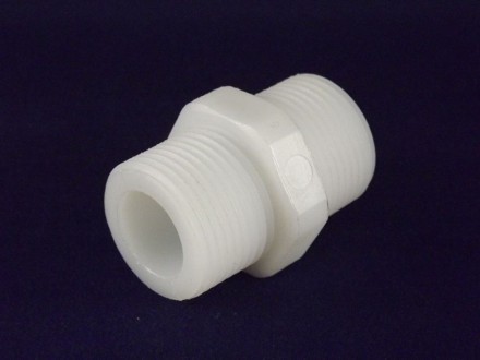 Коннектор (резьба нар.3/4 - резьба нар.3/4) CC-6W 3/4&quot;